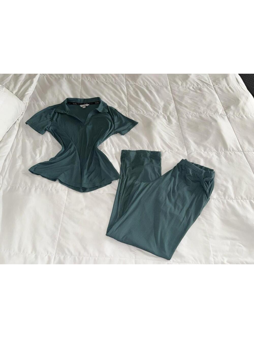 Nicole Miller New York Short Sleeve Soft Pajama Set